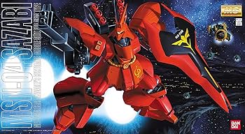 BANDAI - MG 機動戦士ガンダム 逆襲のシャア MSN-04 サザビー Ver.Ka　L1 Amazon | MG 1/100 MSN-04 サザビーVer.Ka (機動戦士ガンダム